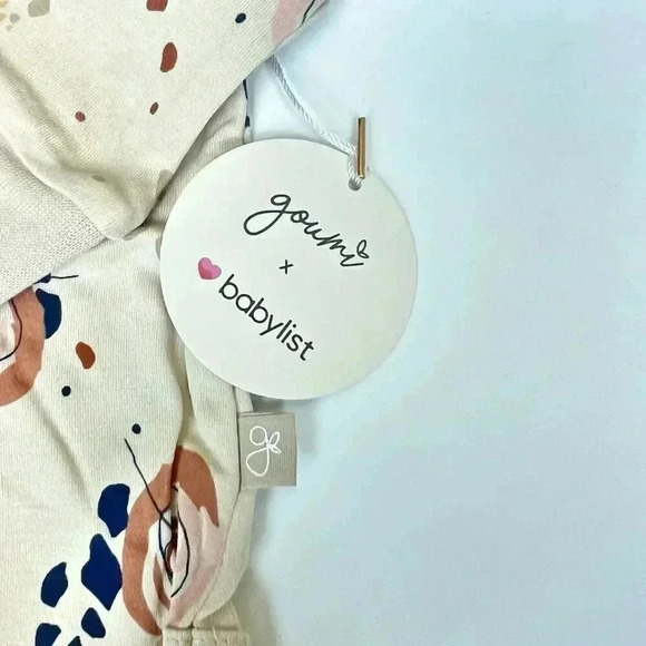 NWT Goumi Kids x Babylist Long Sleeve Floral Bodysuit Morocco Baby Girls 6-12m - Picture 6 of 8